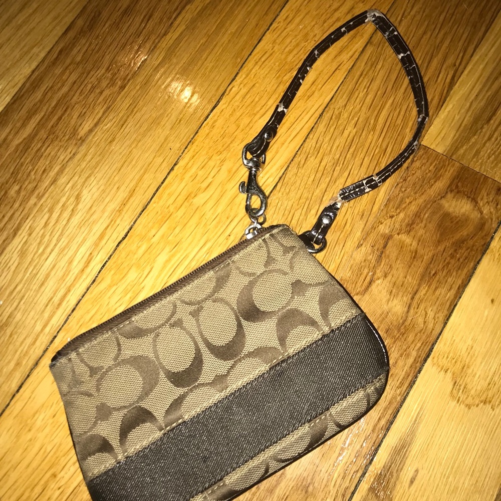 Coach wristlet